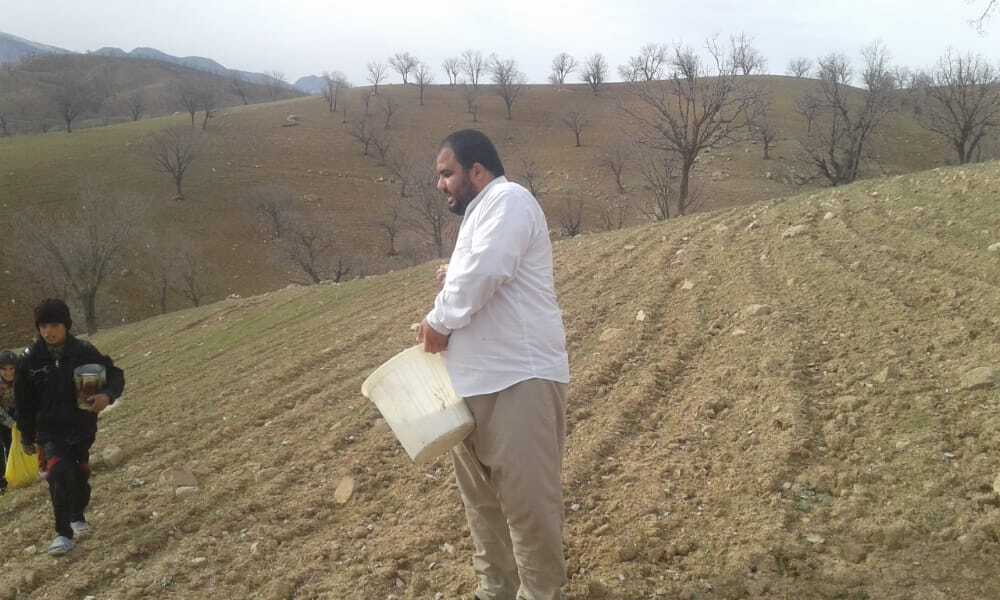 زمین های کشاورزی روستای «دره وار» جان تازه گرفتند زمین های کشاورزی روستای «دره وار» جان تازه گرفتند