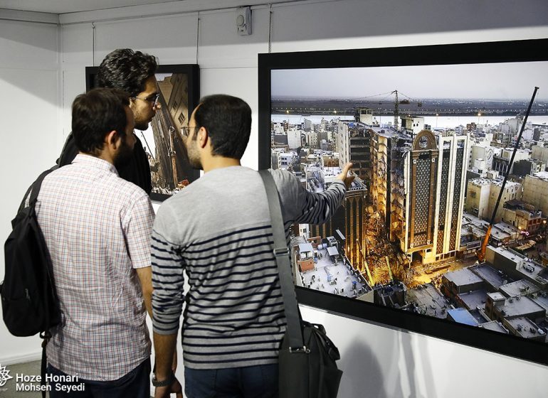 نمایشگاه عکس «غمی دگر» با موضوع حادثه متروپل در حوزه هنری افتتاح شد نمایشگاه عکس «غمی دگر» با موضوع حادثه متروپل در حوزه هنری افتتاح شد