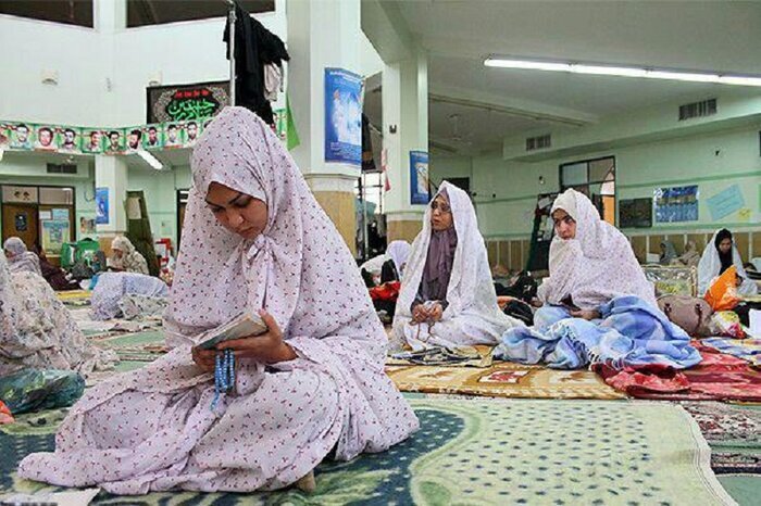 برگزاری اعتکاف دانش آموزی در ایام البیض برگزاری اعتکاف دانش آموزی در ایام البیض